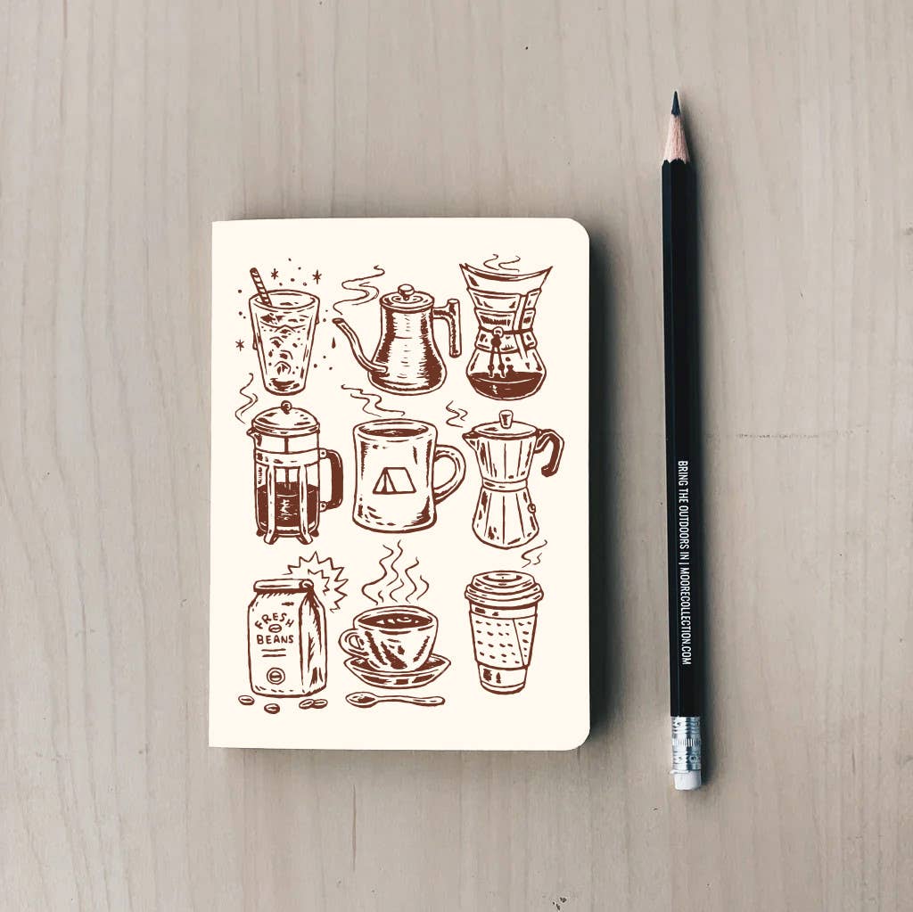 Mini Coffee Shop Notebook