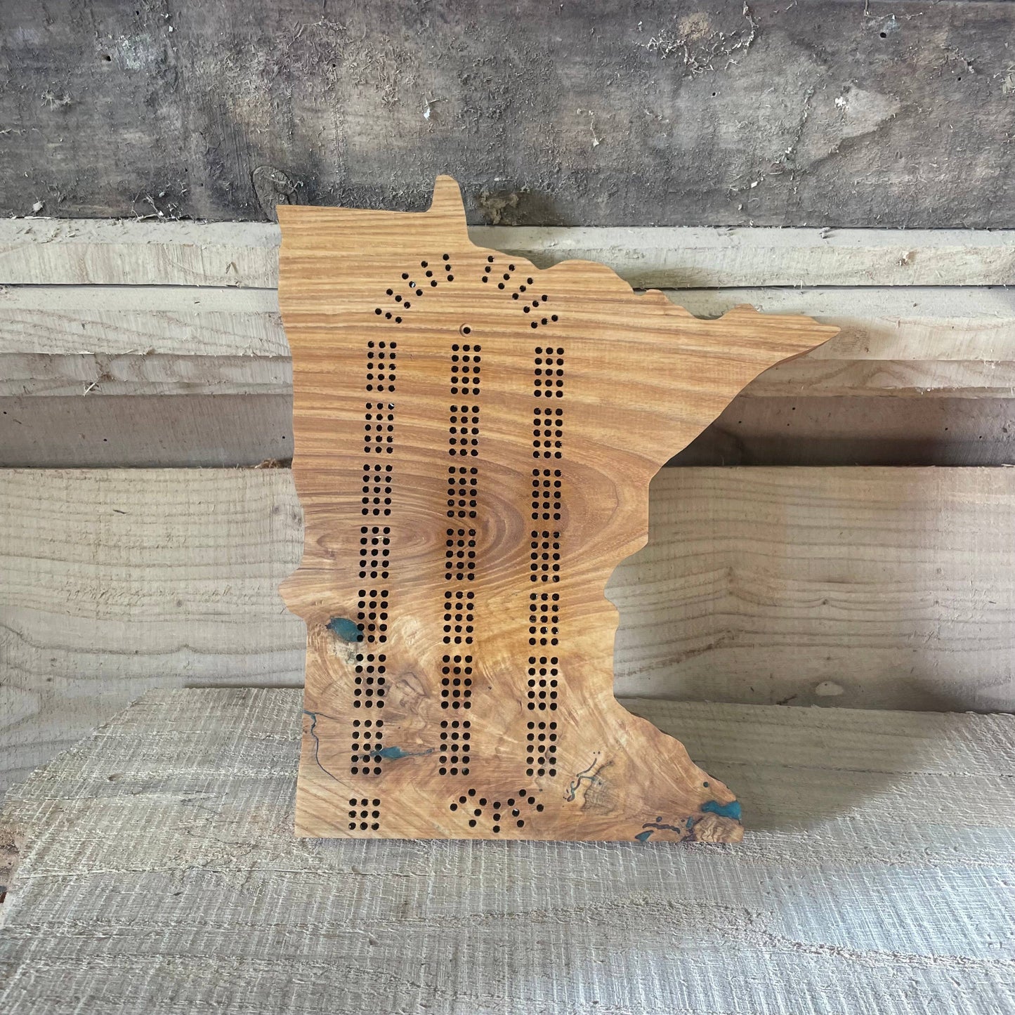 Minnesota Cribbage Board