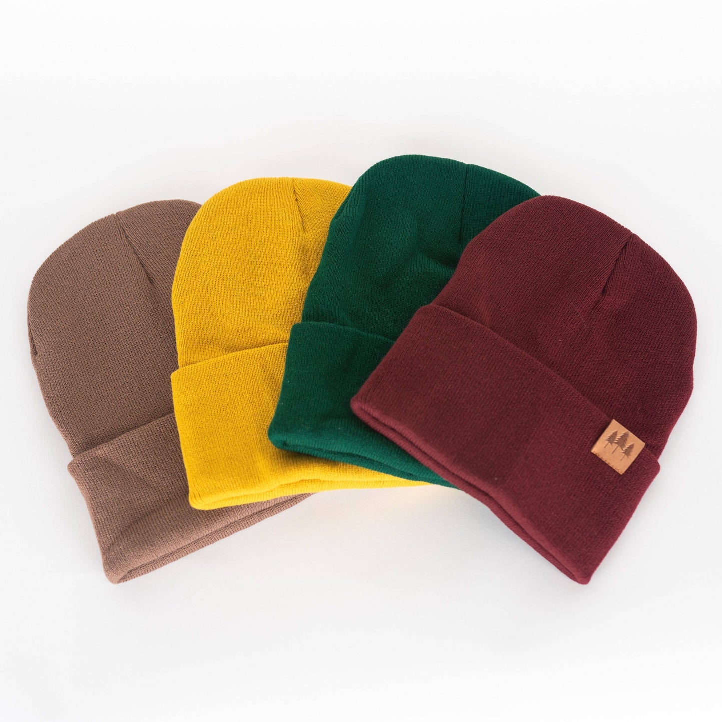 Three Tree Fold-over Beanie