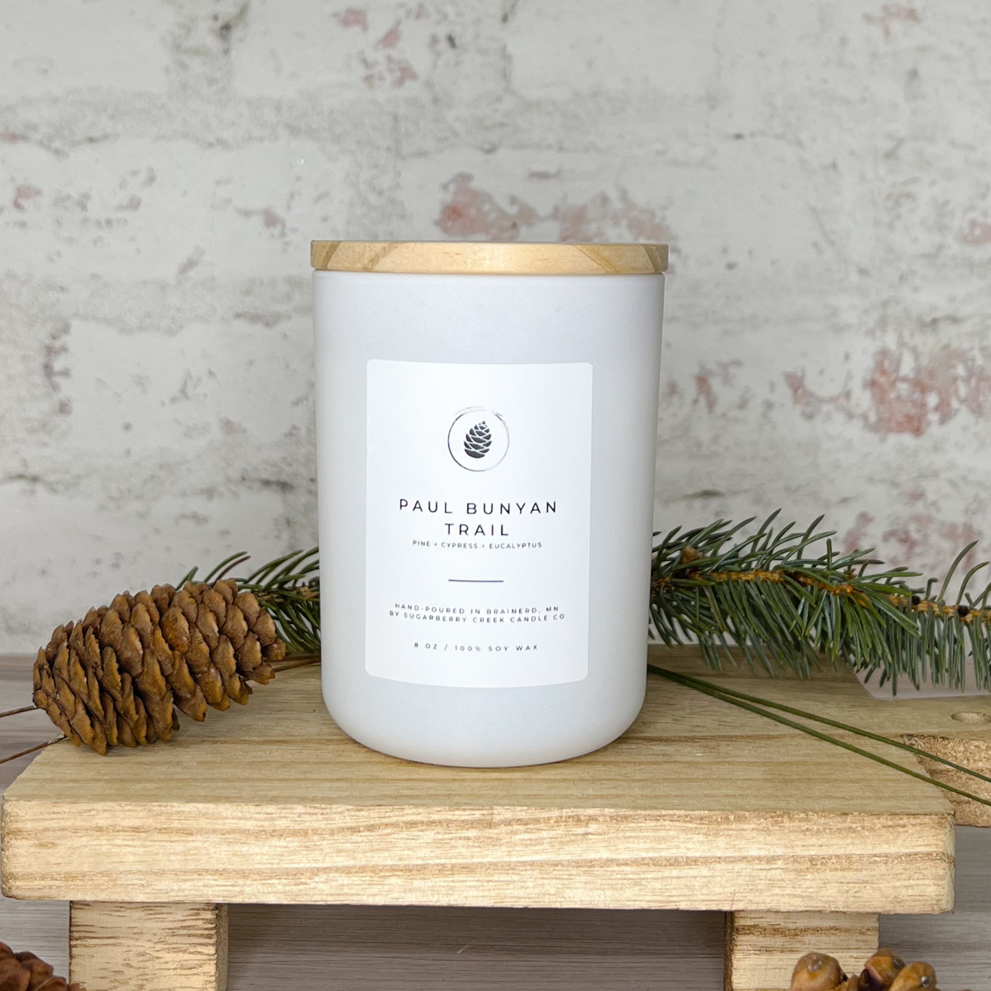 Paul Bunyan Trail Soy Wax Candle