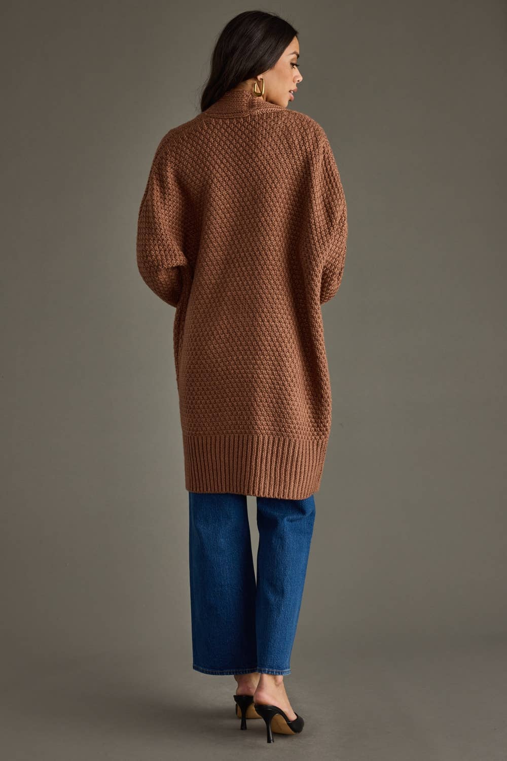 Brown Bear Knit Cardigan