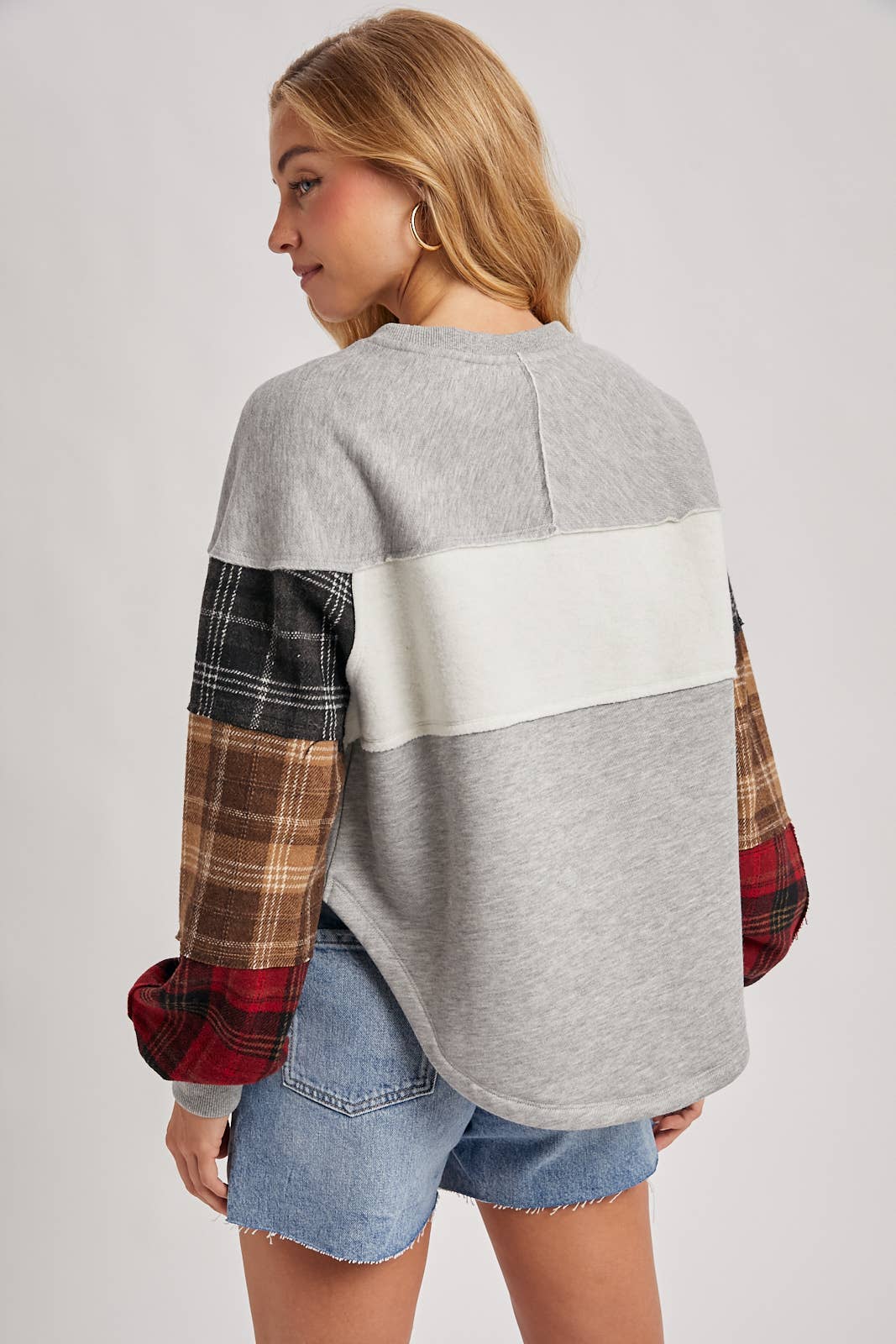 Plaid Pumpkin Patch Sweatshirt
