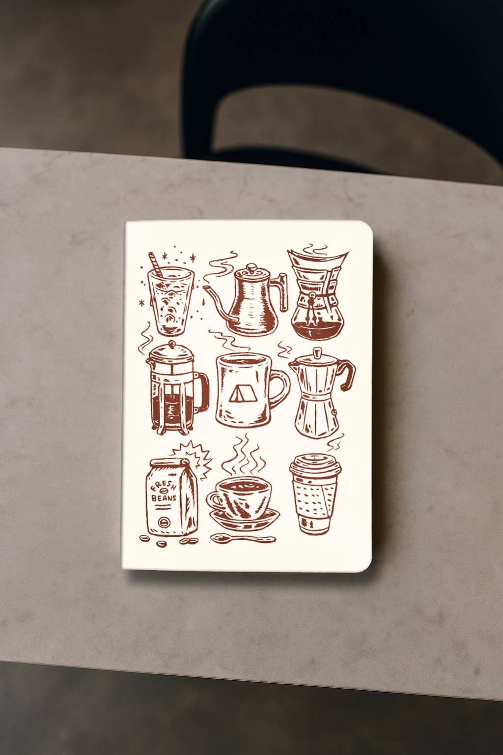 Mini Coffee Shop Notebook