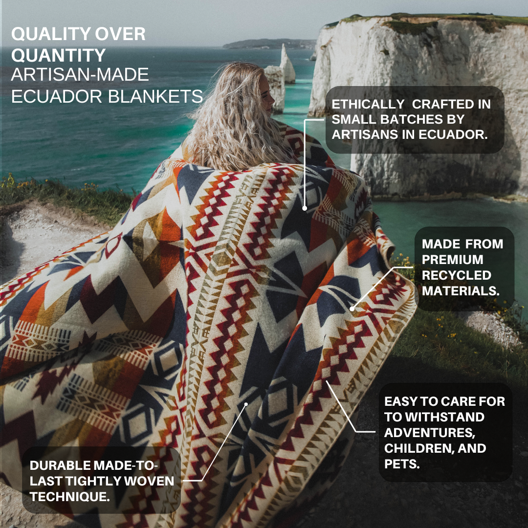 Quichua Blanket - Campfire