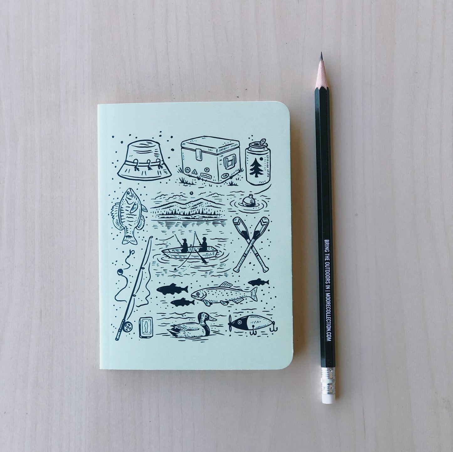 Mini Lake Life Notebook