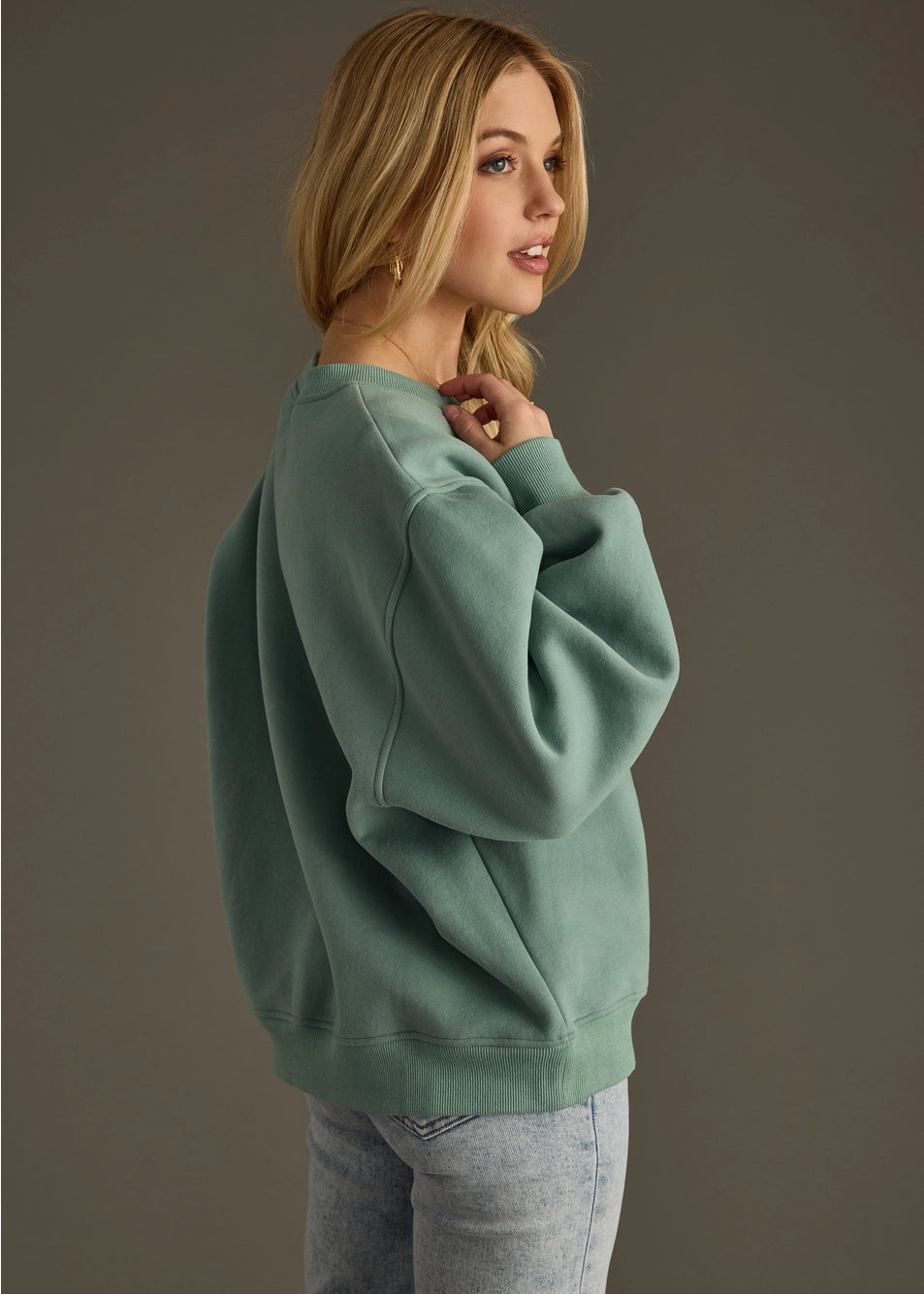 Dusty Teal Midwest Sweatshirt