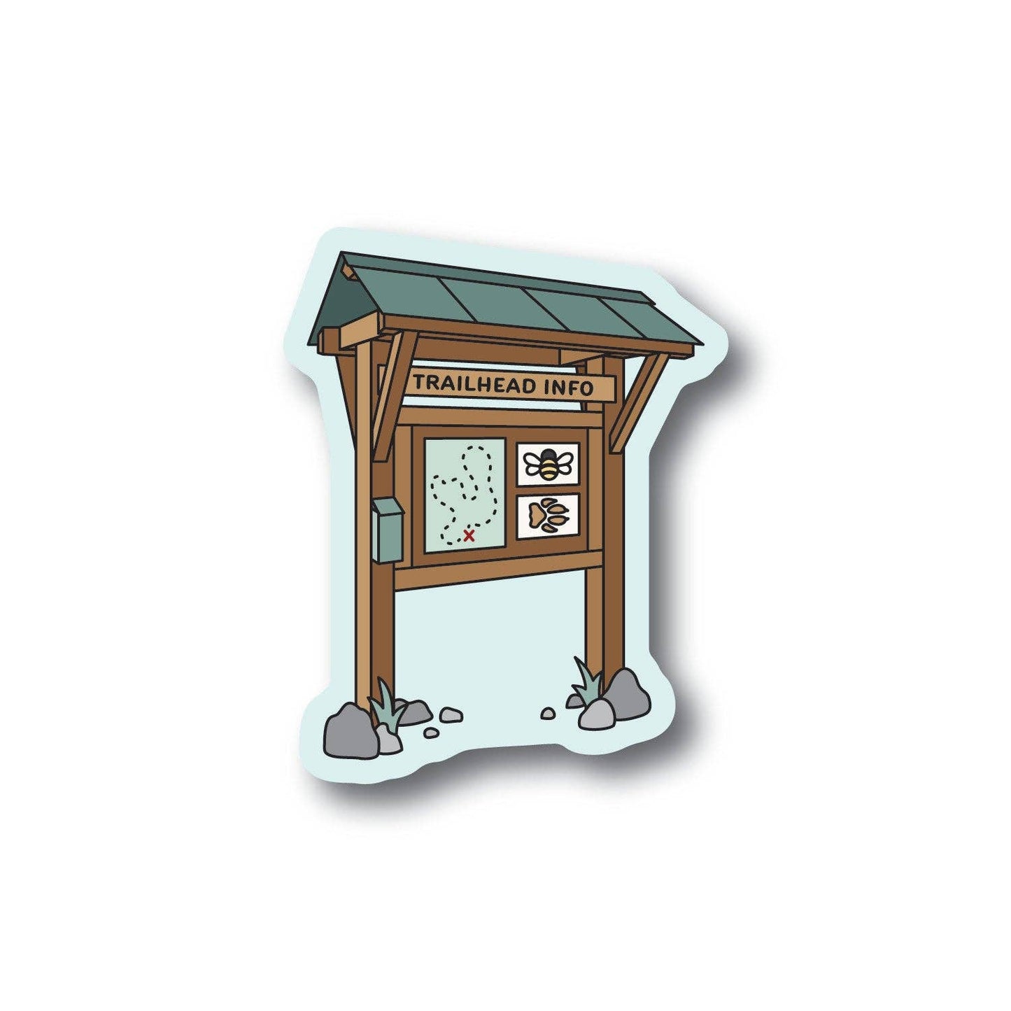 Trailhead Kiosk Sticker