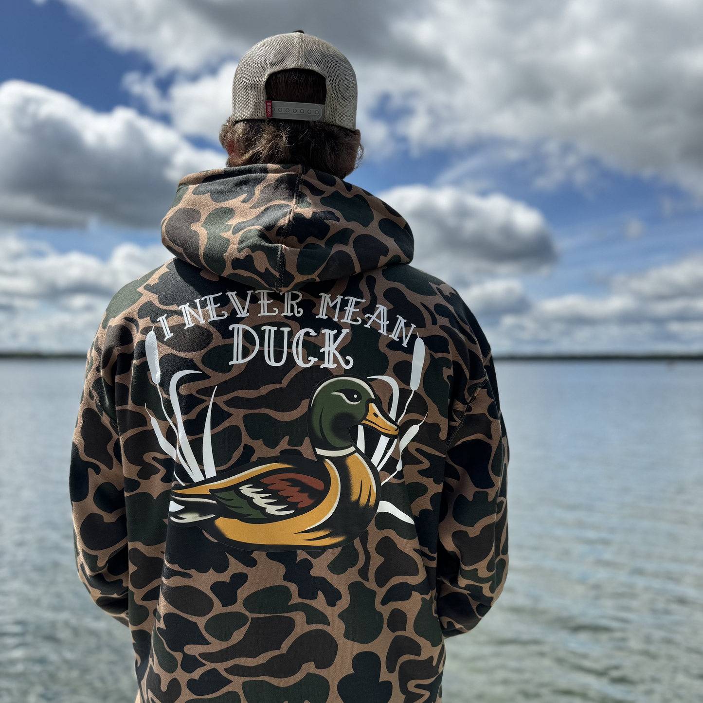 I Never Mean Duck Hoodie