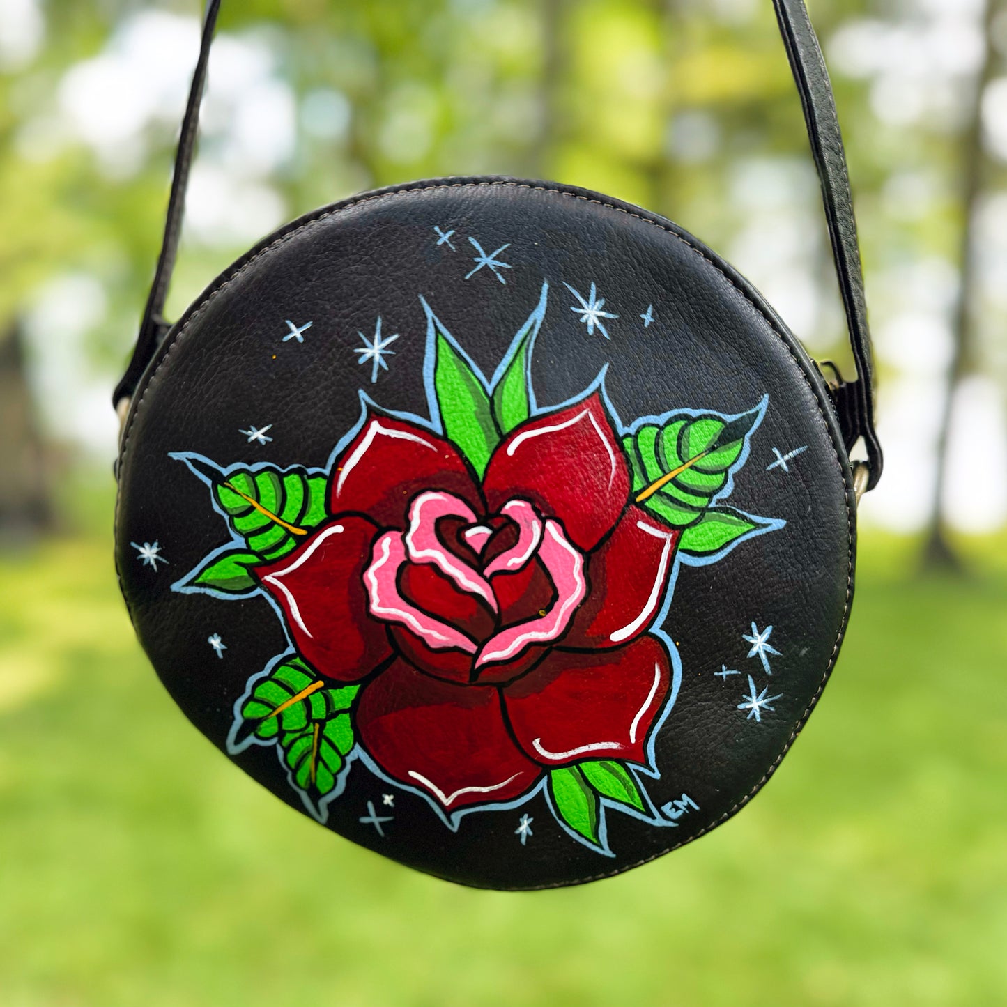Traditional Rose Purse