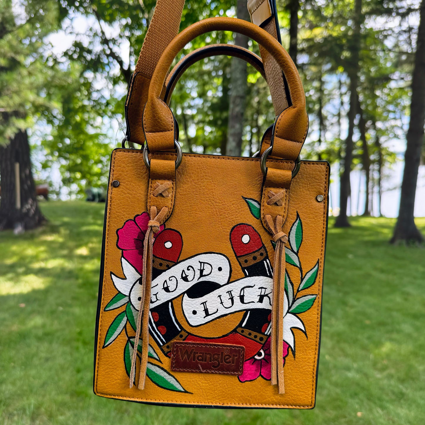 Good Luck Cowboy Purse