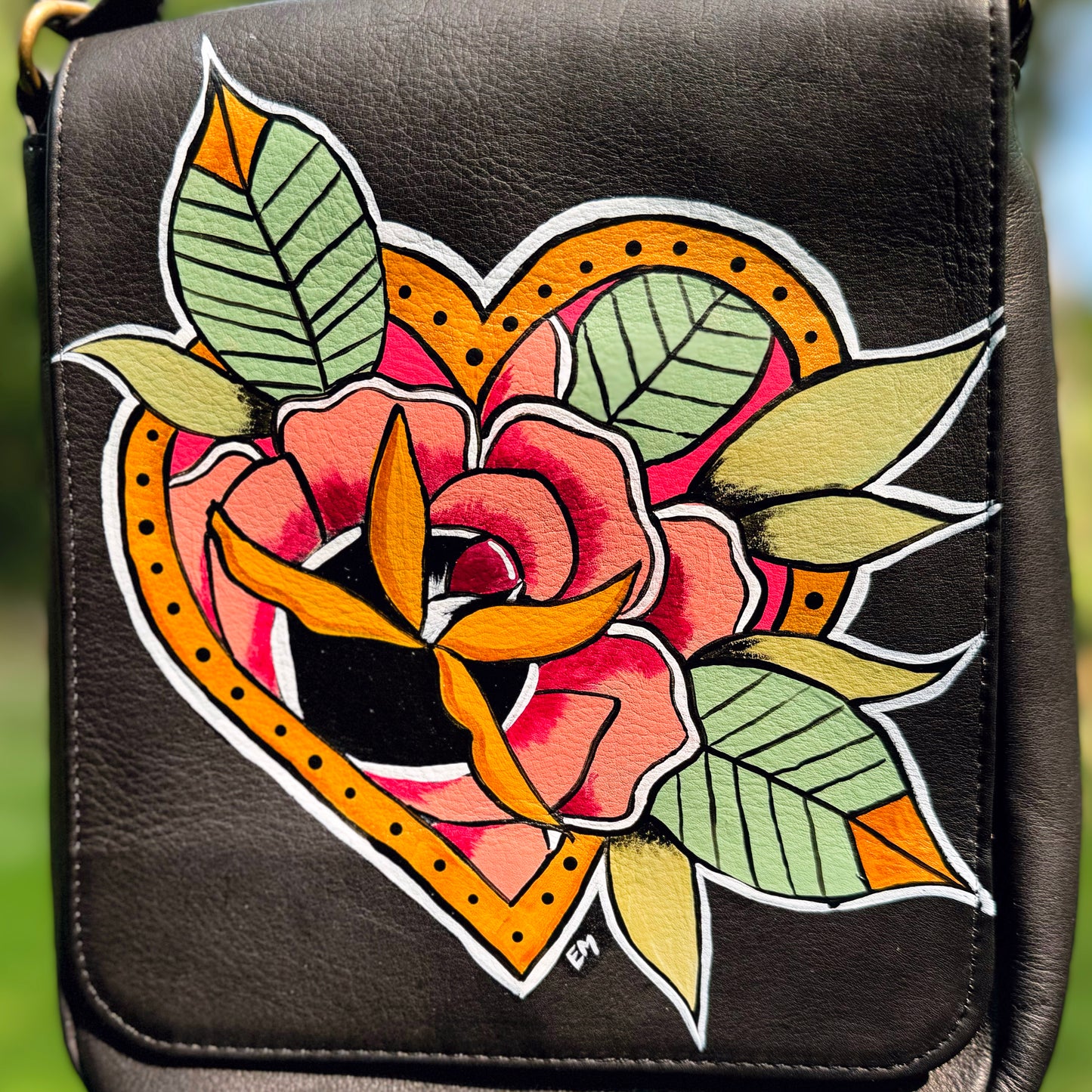 Rose Heart Bag