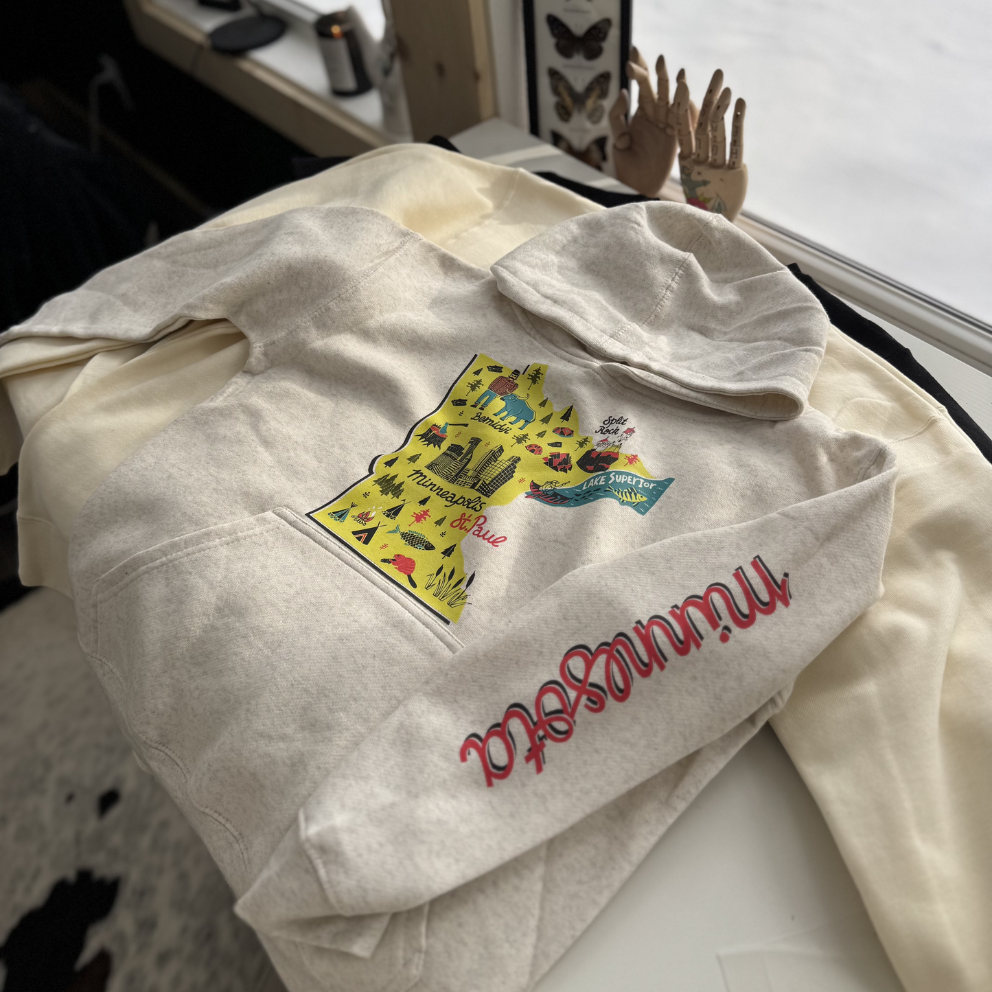 Minnesota Retro Youth Hoodie