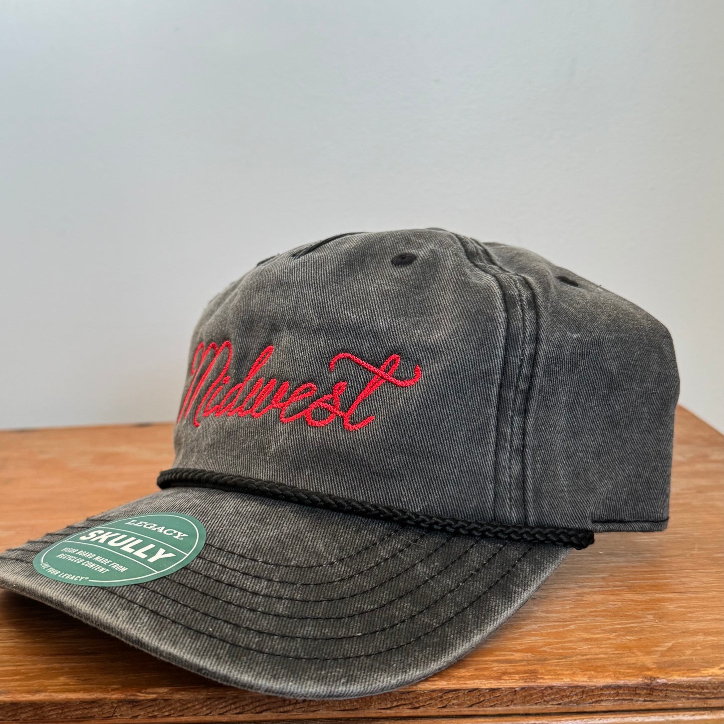 Midwest Black Denim Hat