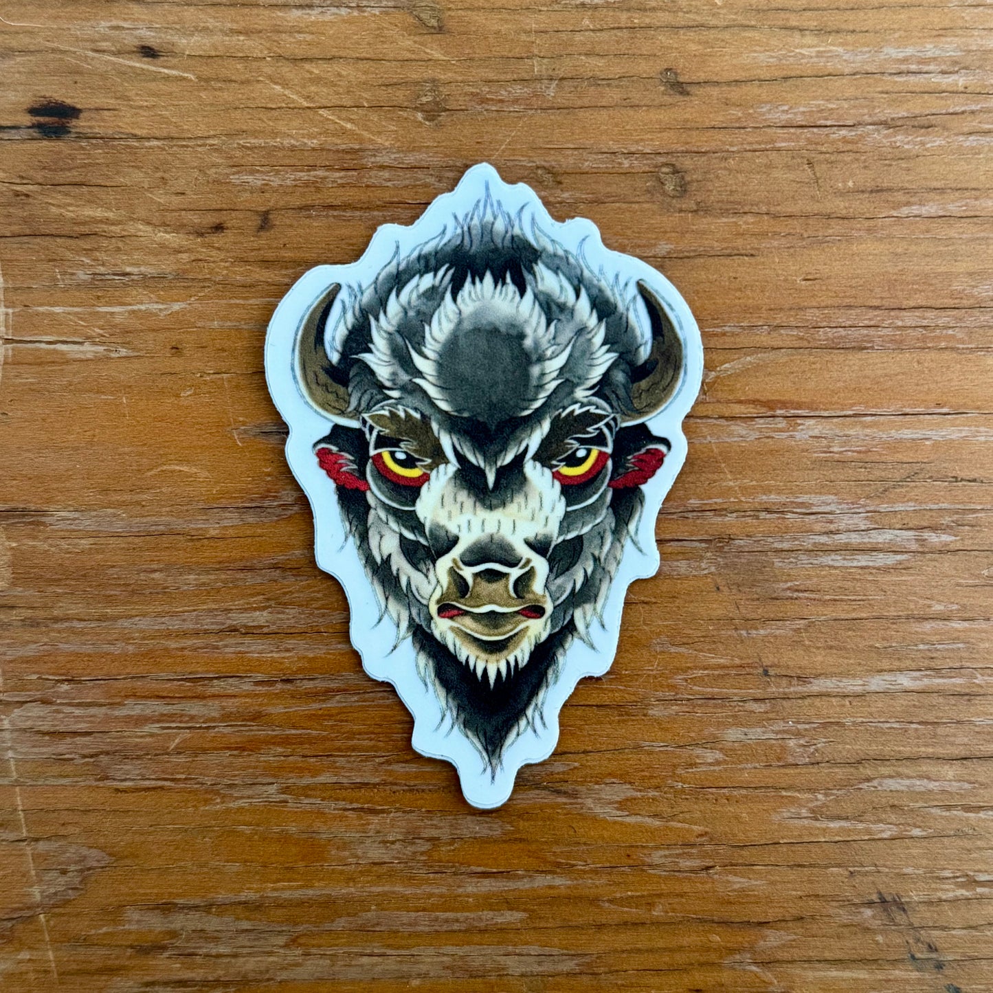 Bison Sticker