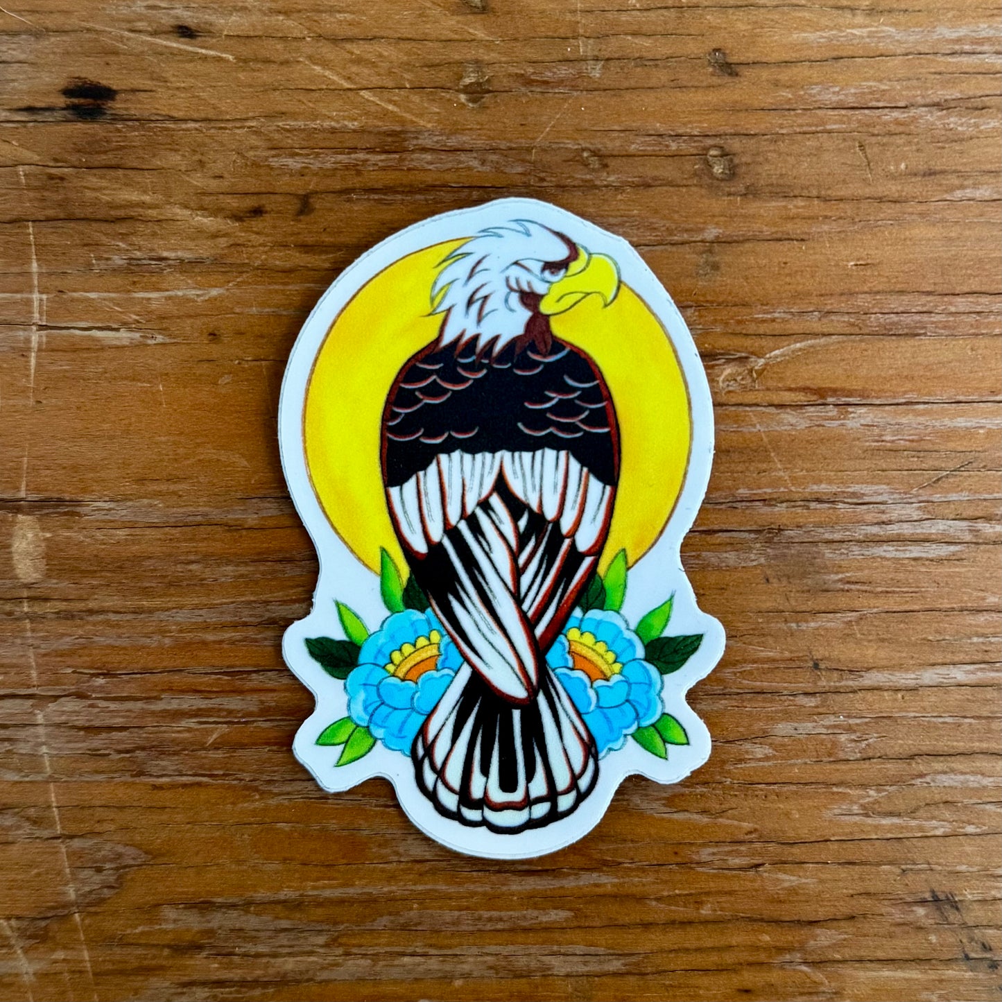 Traditional Eagle Sticker