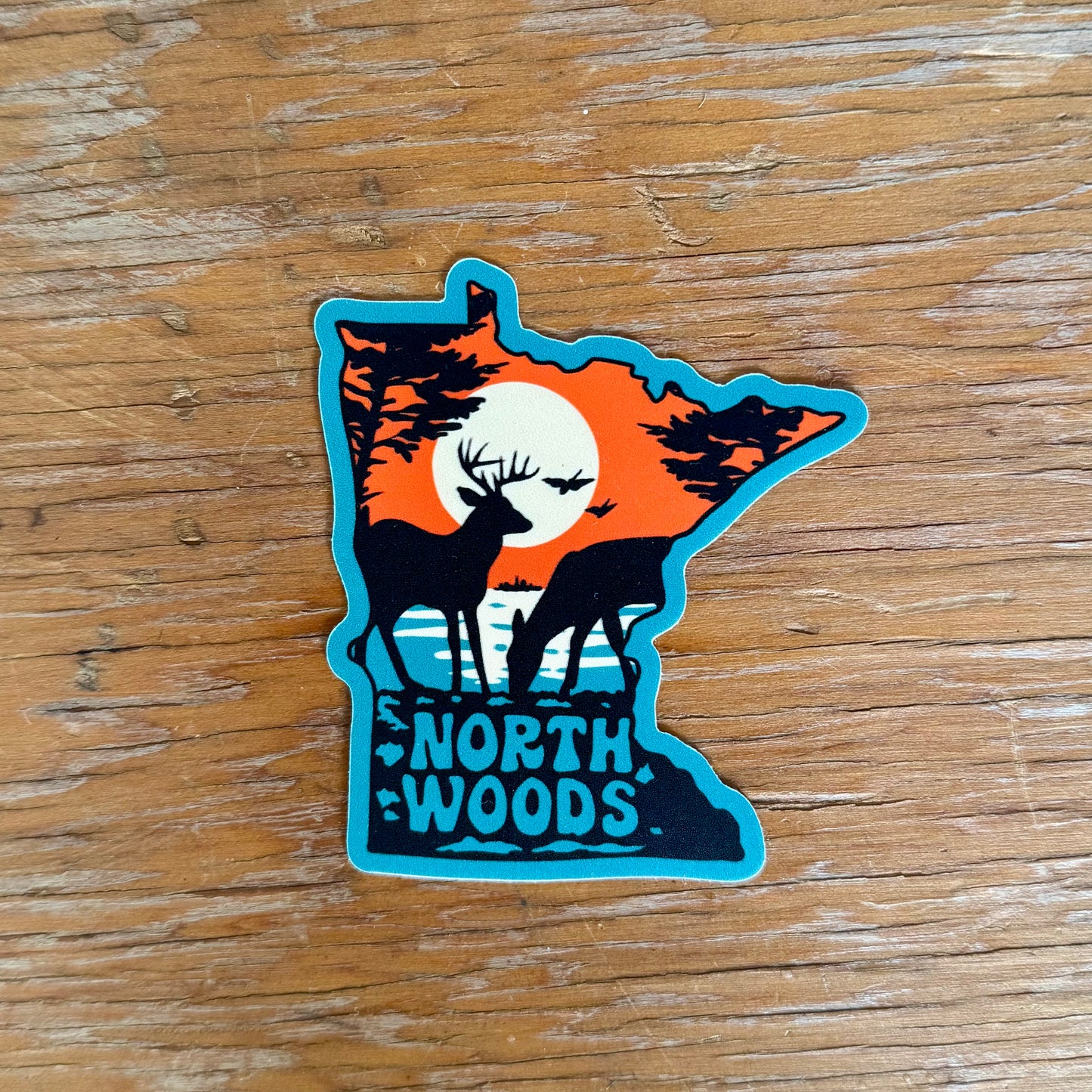Northwoods Sticker
