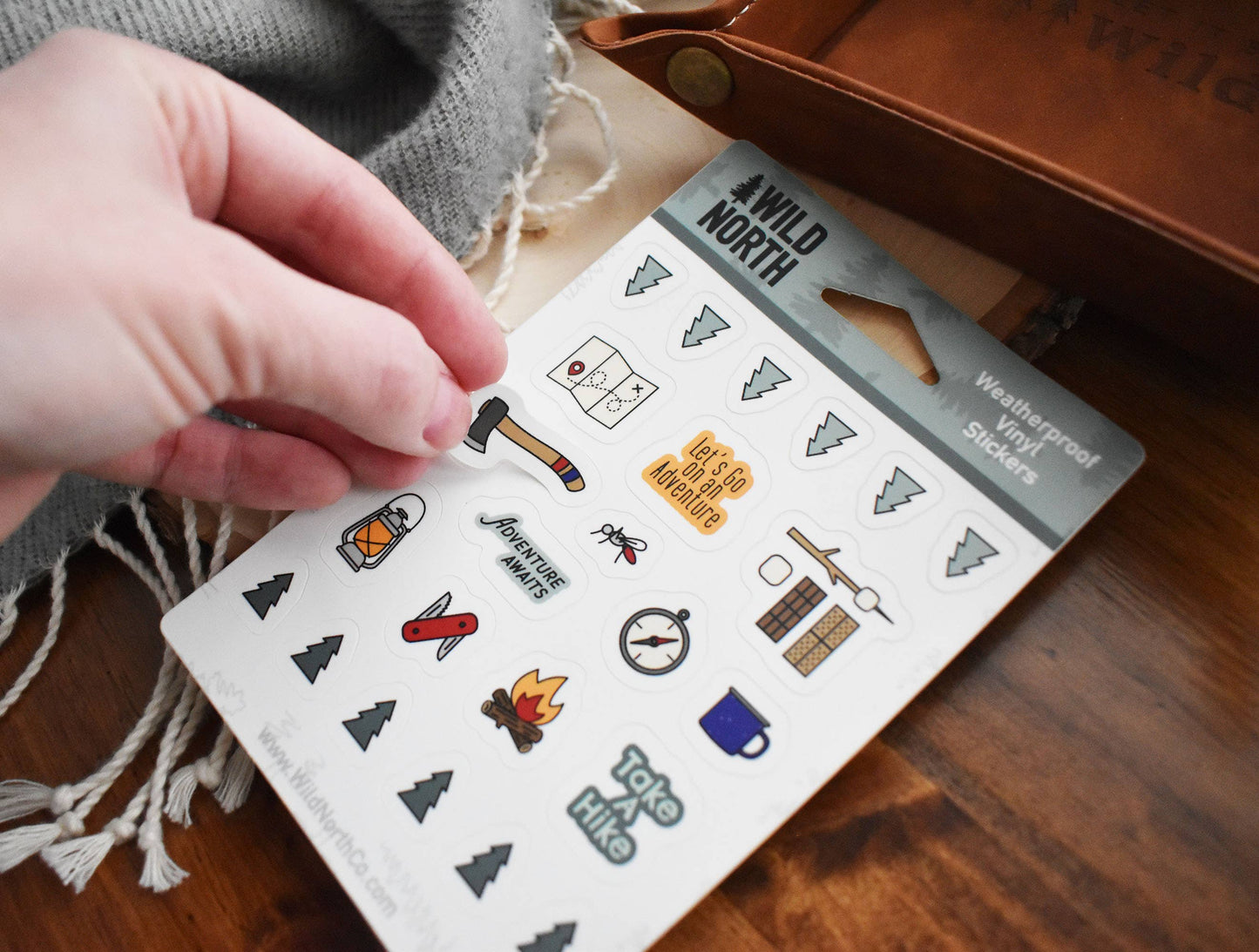 Mini Camping Sticker Sheet