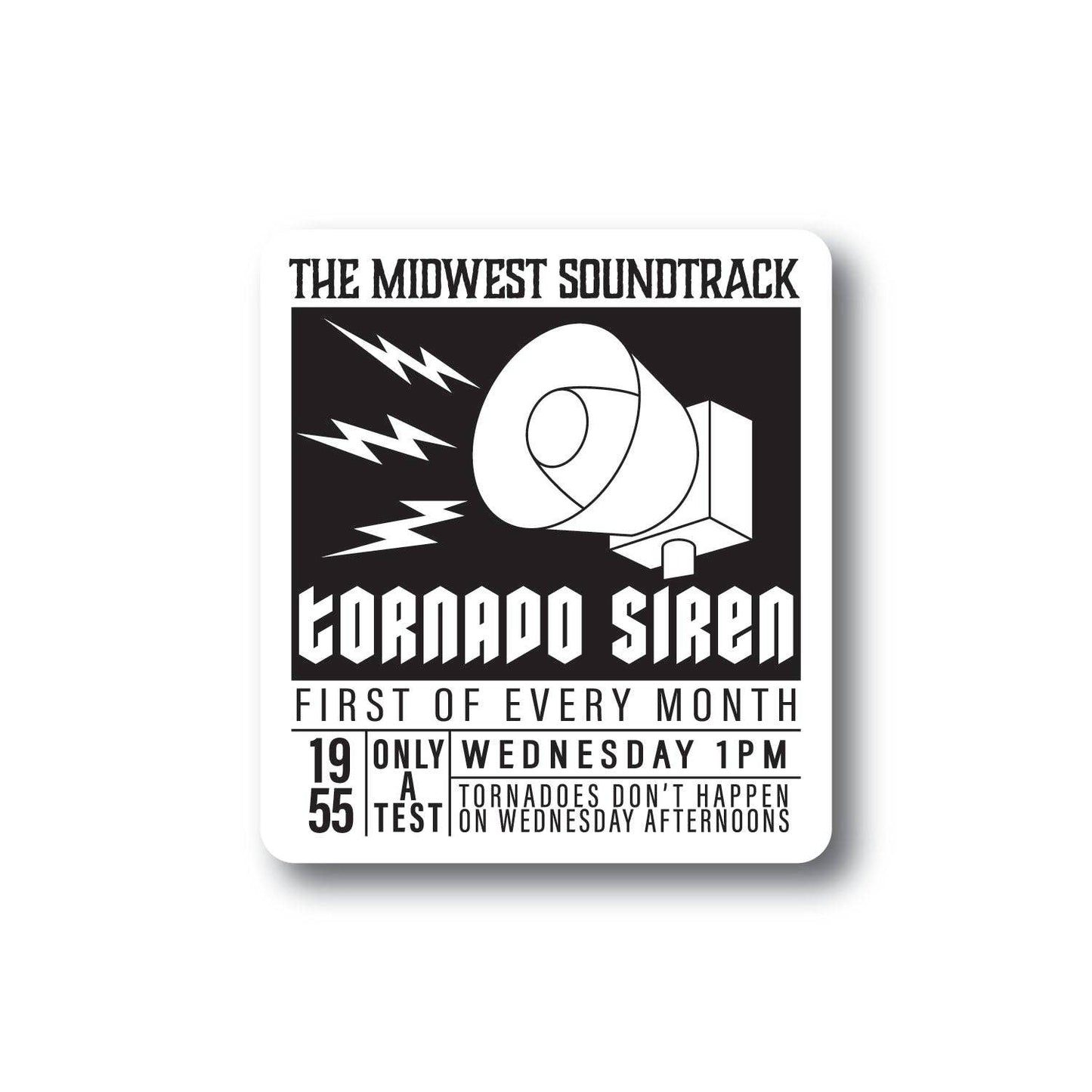 Tornado Siren Sticker