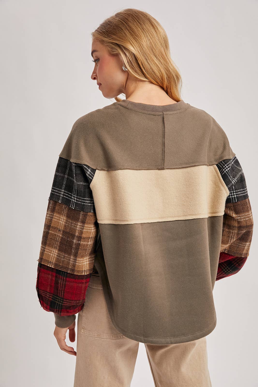 Plaid Pumpkin Patch Sweatshirt