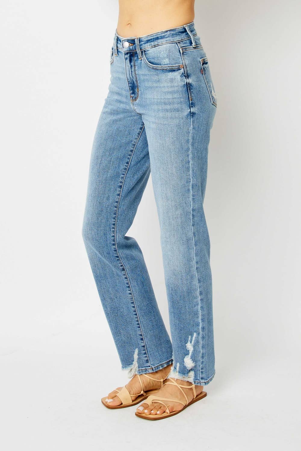 Midwest Straight Destroyed Jean