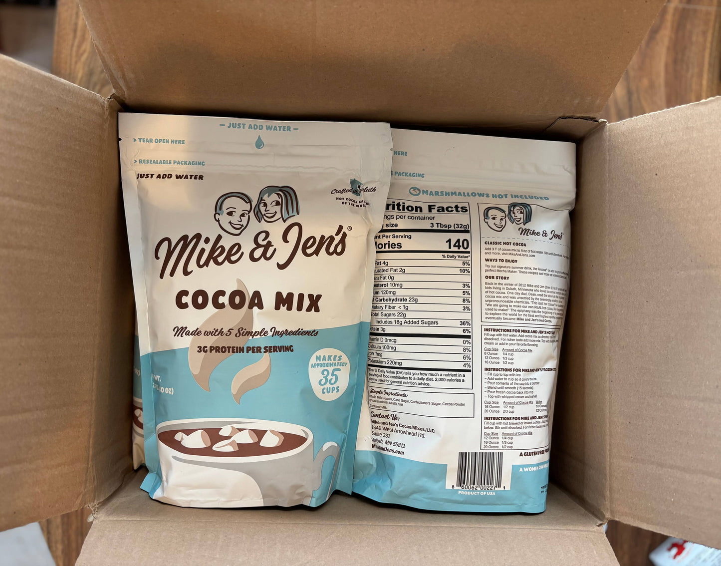 Mike and Jen's Bulk Size Hot Cocoa