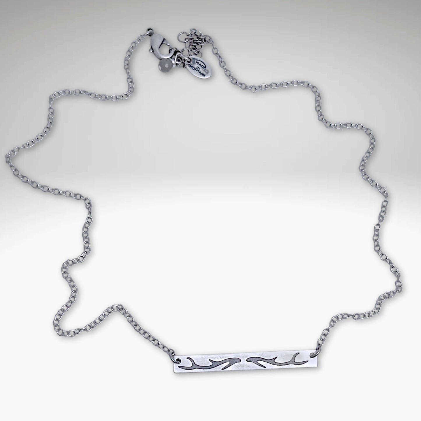 Antlers Bar Necklace