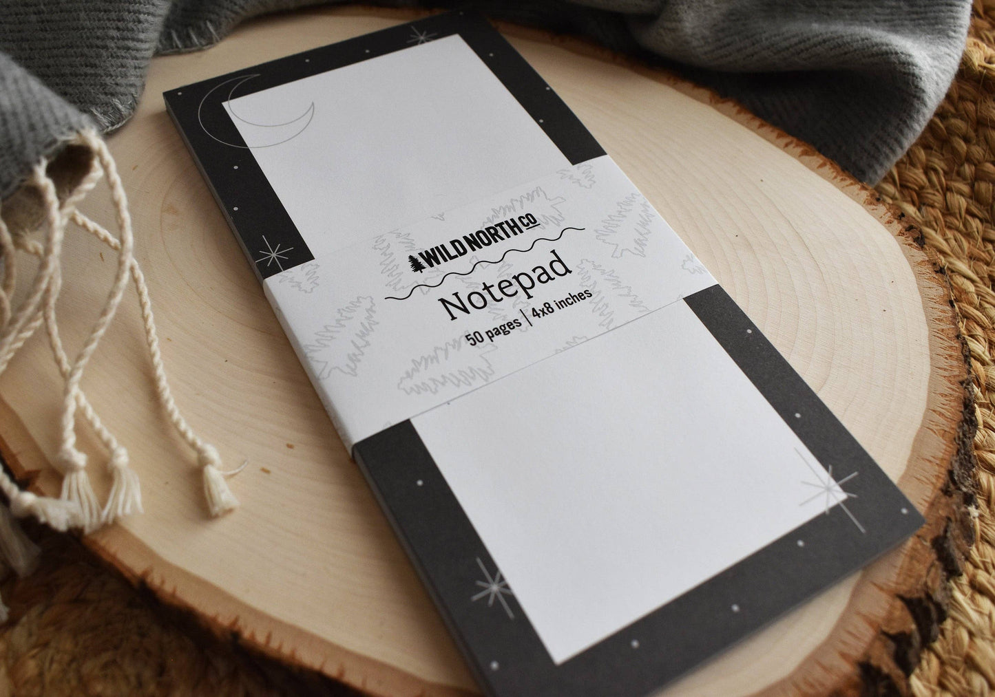 Moon And Stars Notepad