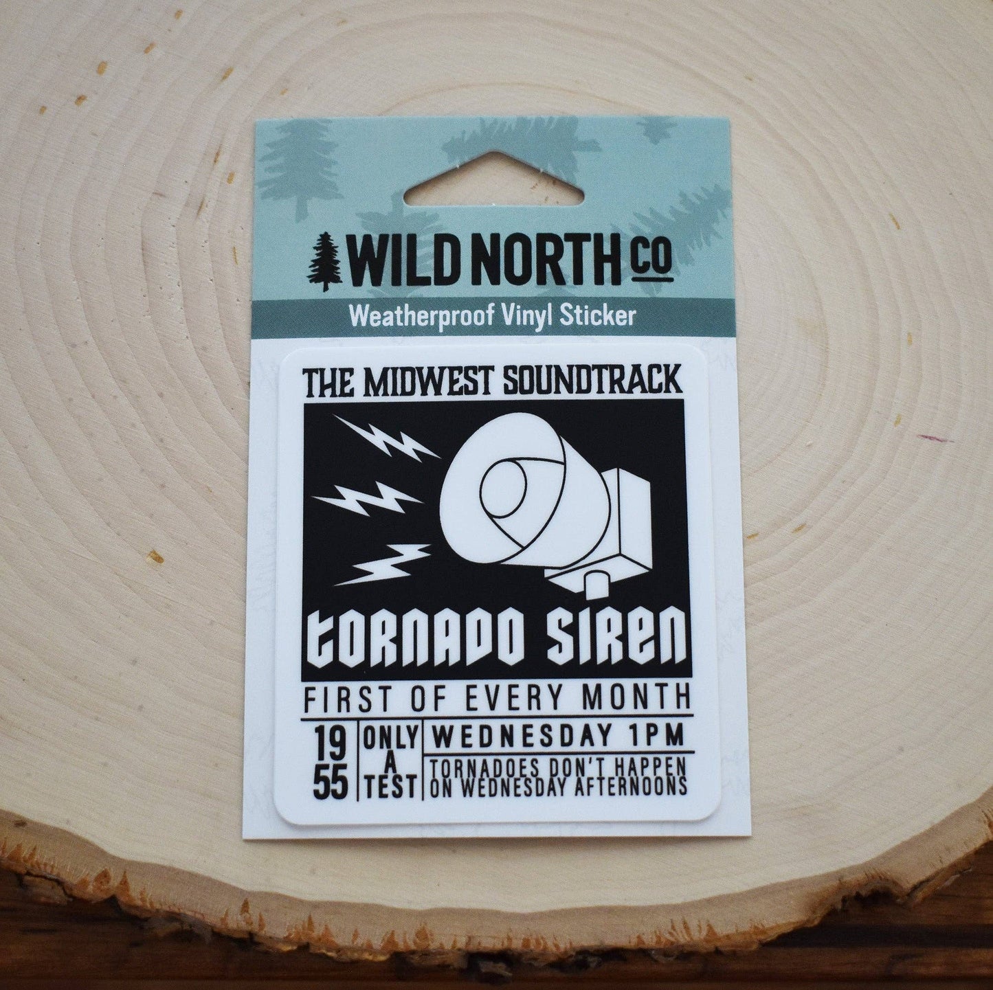 Tornado Siren Sticker