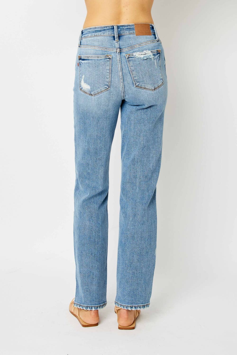 Midwest Straight Destroyed Jean