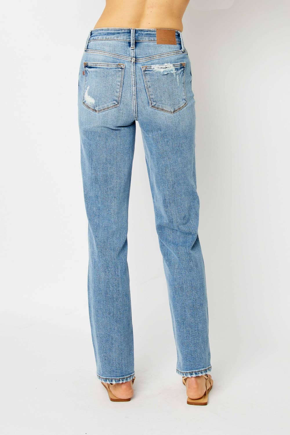 Midwest Straight Destroyed Jean
