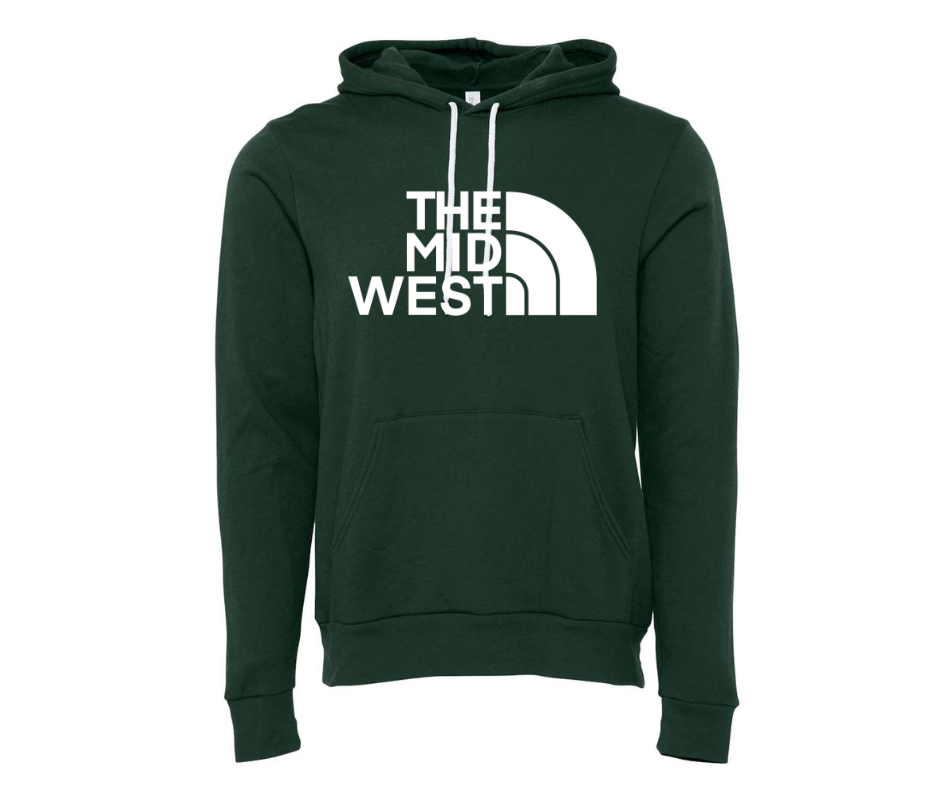 The Midwest Face Hoodie