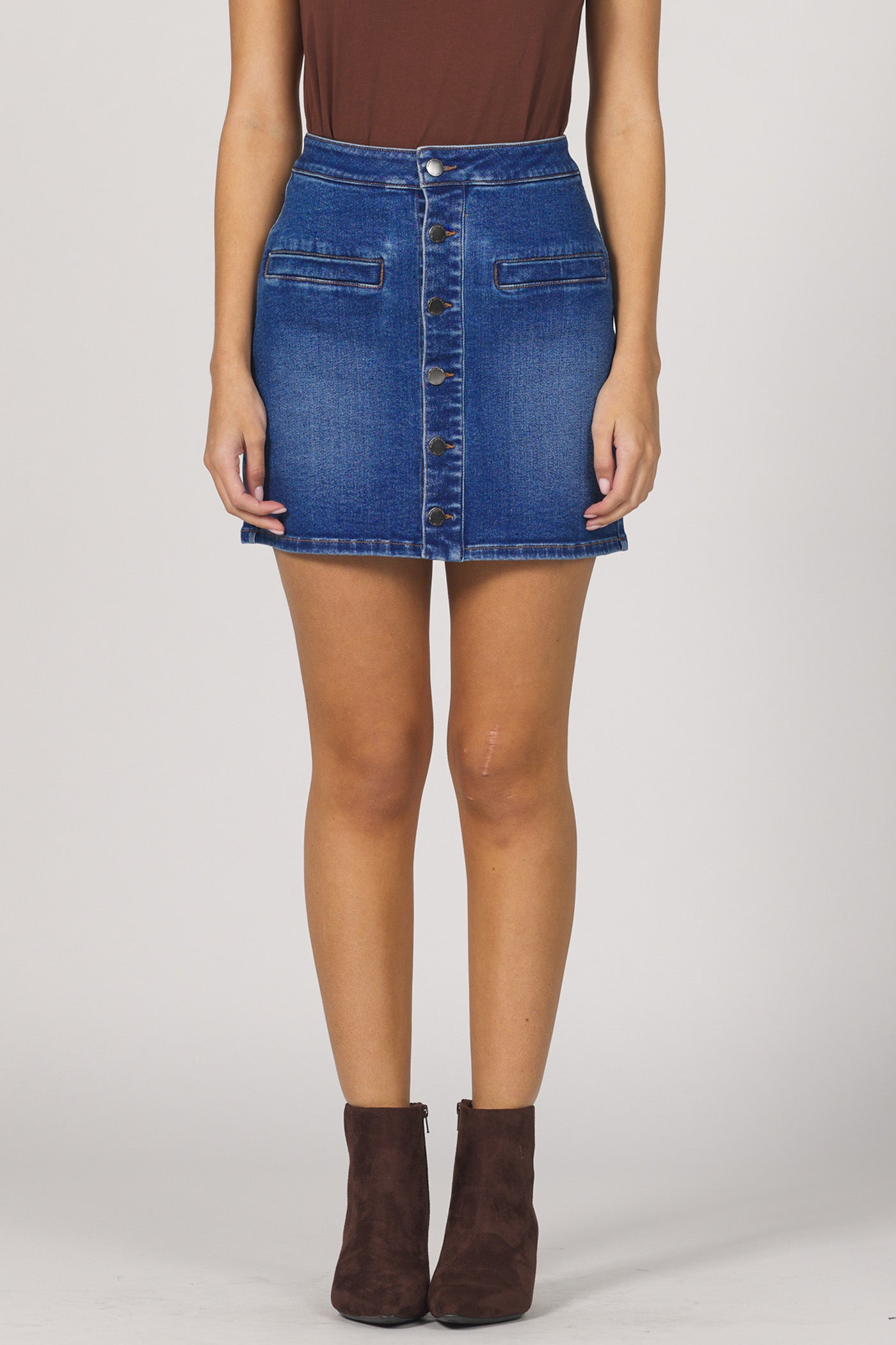 Quinn Denim Skirt