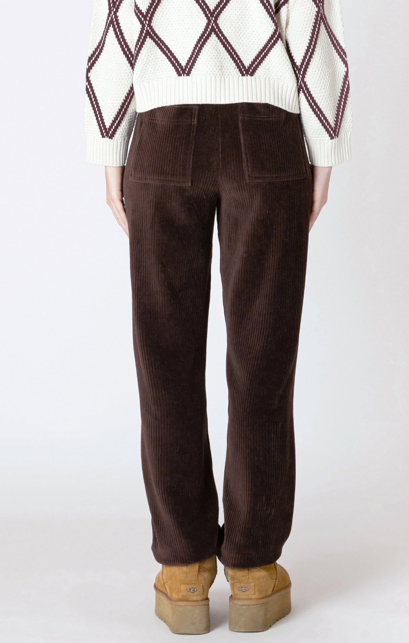 Cocoa Corduroy Jogger
