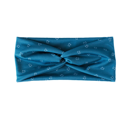 MN Headband Dark Blue