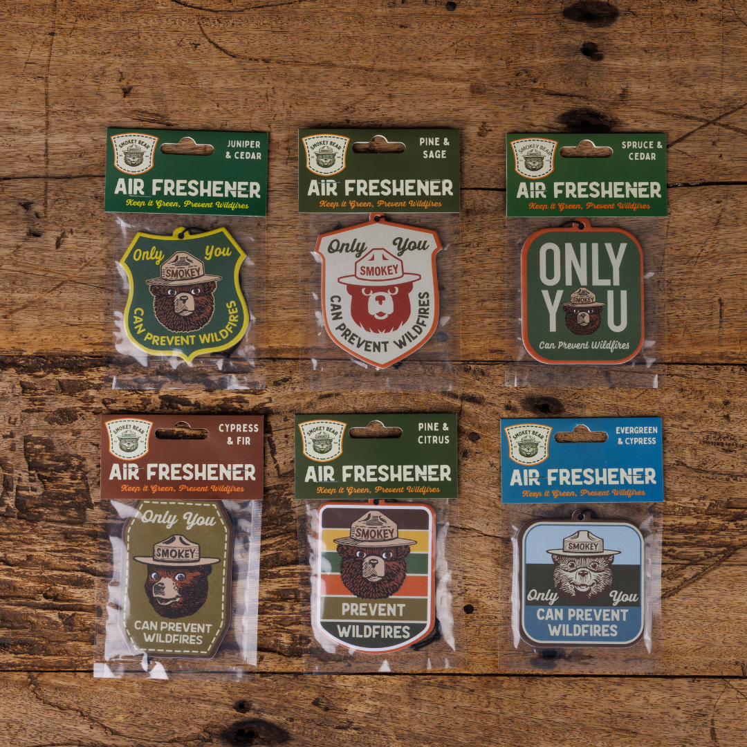 Spruce & Cedar - Smokey Bear Air Freshener