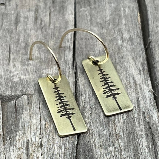Pine Earrings