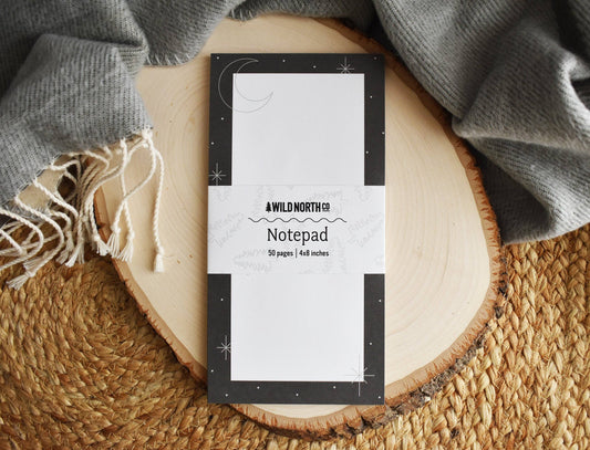 Moon And Stars Notepad