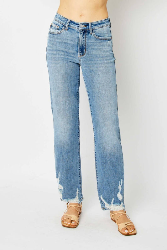 Midwest Straight Destroyed Jean