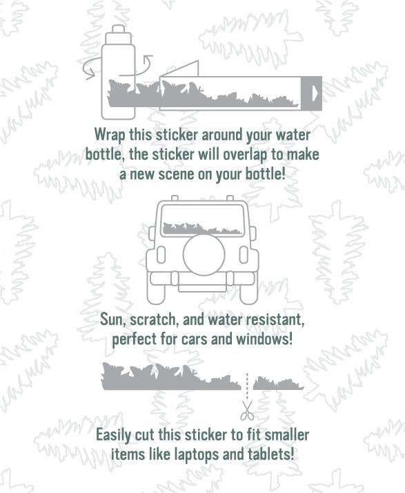 Loon Lake Sticker Wrap