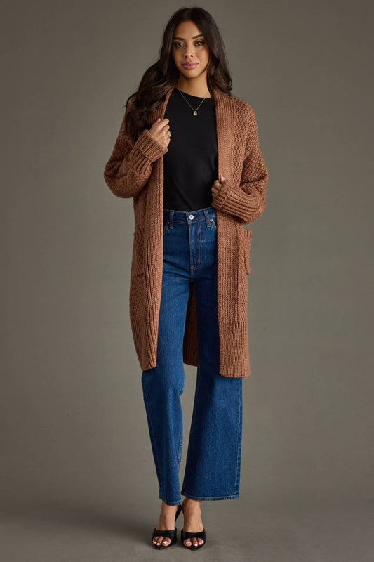 Brown Bear Knit Cardigan