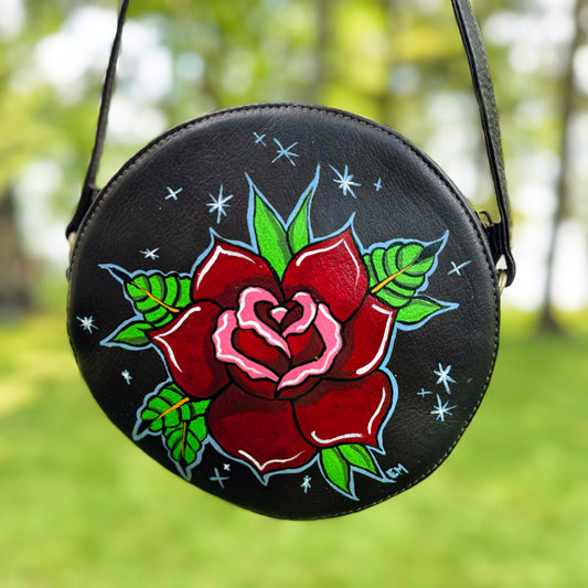 Traditional Rose Purse