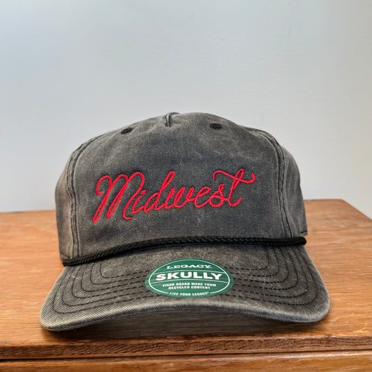 Midwest Black Denim Hat
