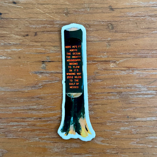 Itasca Log Sticker