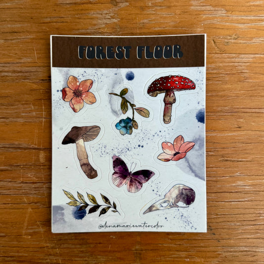 Forest Floor Sticker Sheet