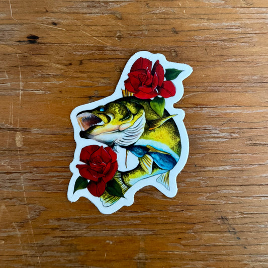 Walleye Sticker