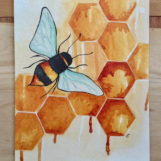 Bumble Bee Print