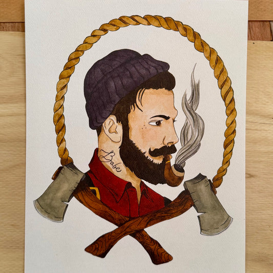 Paul Bunyan Print