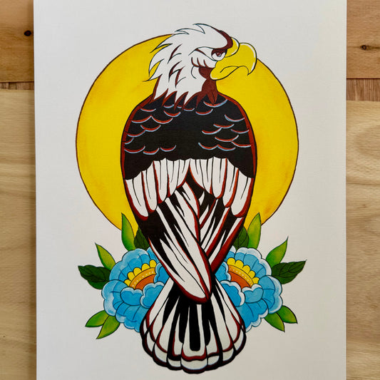 Traditional Eagle Print