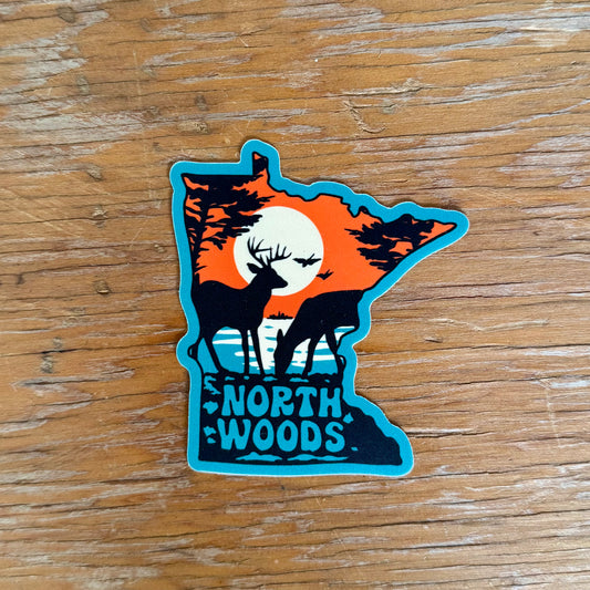 Northwoods Sticker