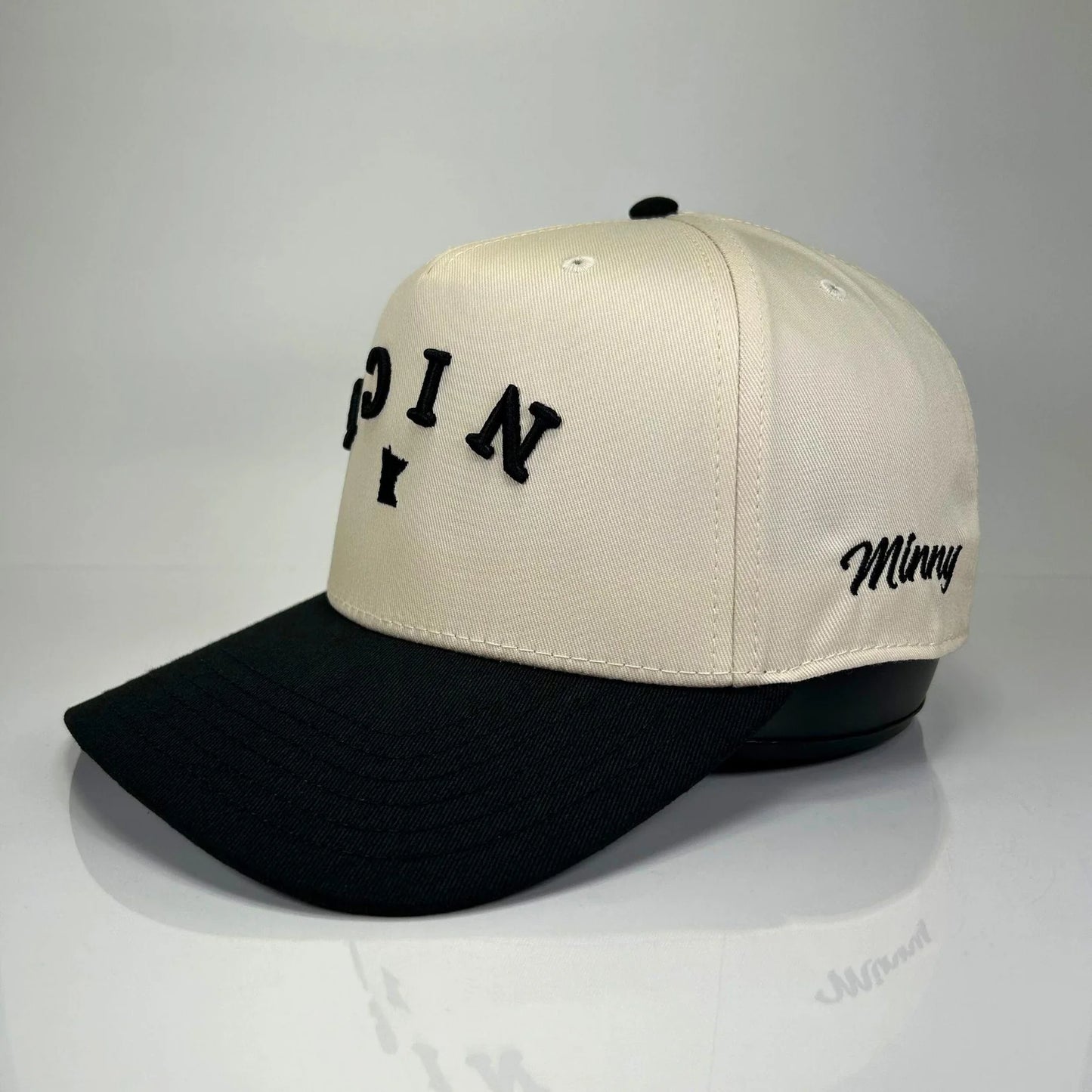 Minnesota NICE Vintage Snapback (Black) | Minny Co.